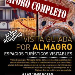 a las 10.00h, 18€ sin aperitivo y aforo completo