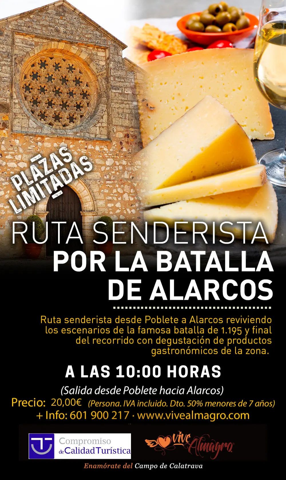 a las 10.00h y 20€