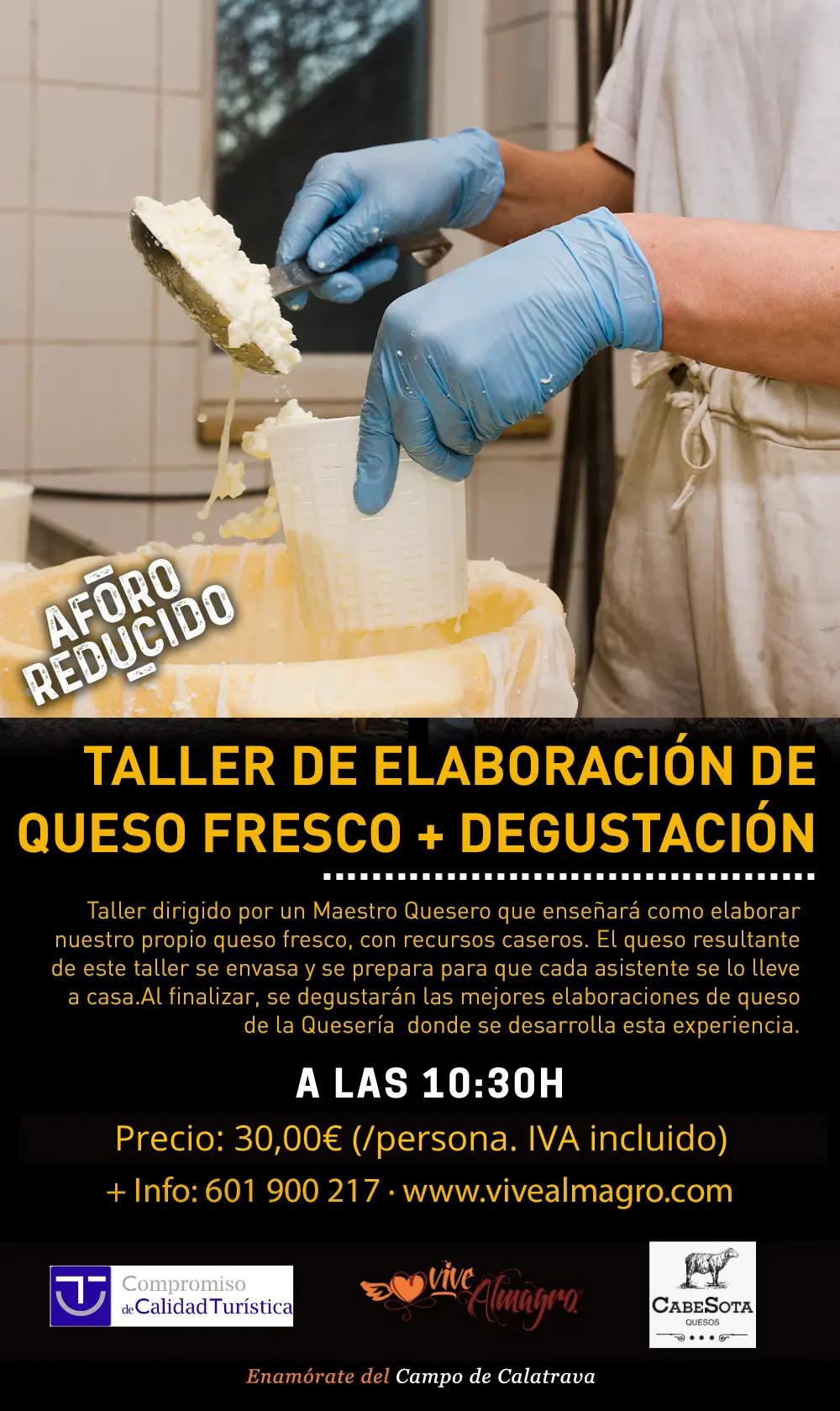 a las 10.30h y 30€