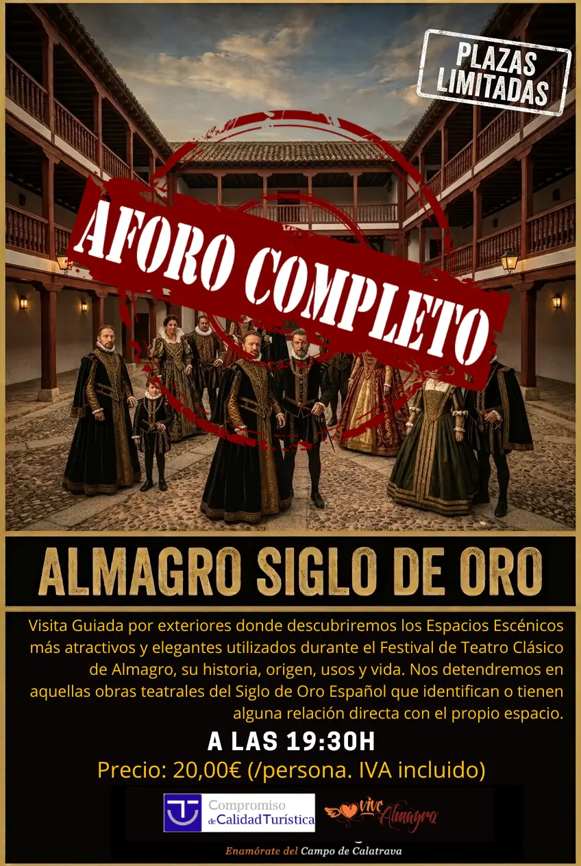 a las 19.30h 20€ y aforo completo